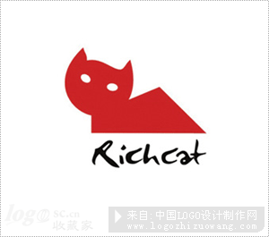 Rich cat标志设计欣赏