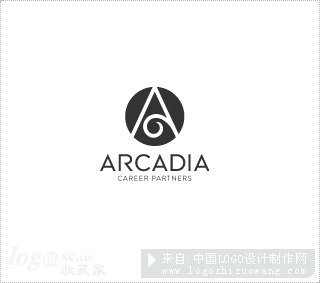 Arcadia Career Partners标志设计