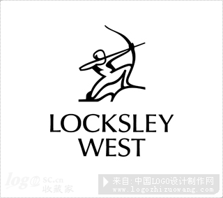 Locksley West 洛西标志设计