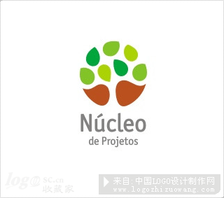 nucleo de projetos标志设计