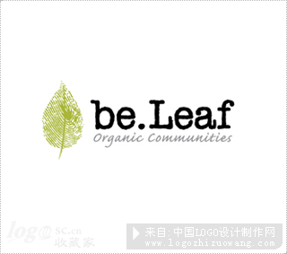 be.leaflogo设计