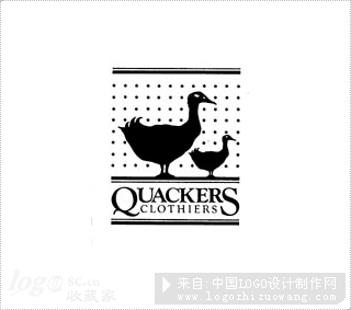 Quackers Clothiers标志设计欣赏