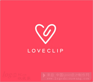 LoveClip标志欣赏