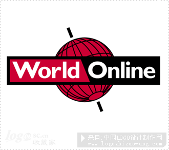 世界在线 World Online标志设计欣赏