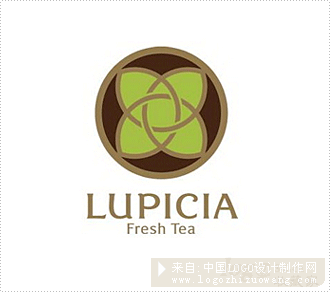 日本LUPICIA綠碧紅茶logo欣赏