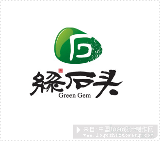 绿石头logo设计欣赏