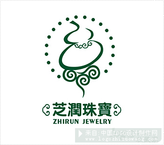 芝润珠宝logo设计欣赏