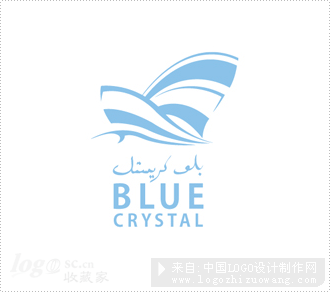 蓝色水晶 blue crystallogo欣赏