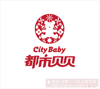 都市贝贝花露水logo欣赏