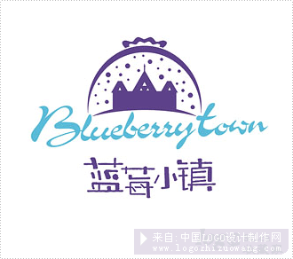蓝莓小镇logo设计欣赏
