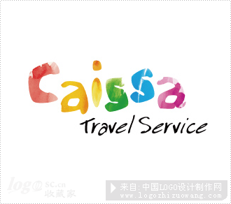 北京凯撒国际旅行社logo设计欣赏