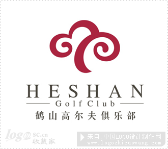 鹤山高尔夫俱乐部logo欣赏