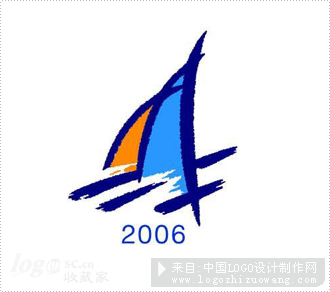 青岛国际帆船赛logo设计欣赏