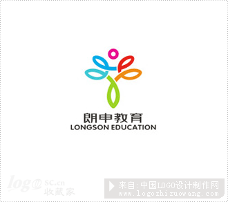 上海朗申教育信息咨询logo设计欣赏