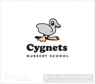 Cygnets幼儿园logo设计欣赏