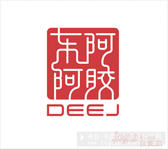 东阿阿胶logo设计欣赏