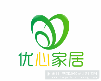 优心家居logo欣赏