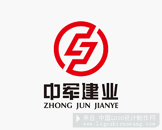 中军建业标志设计logo欣赏