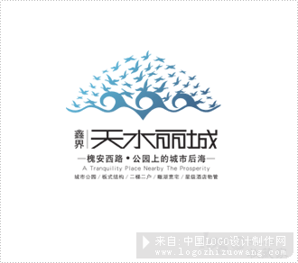 石家庄天水丽城logo设计欣赏