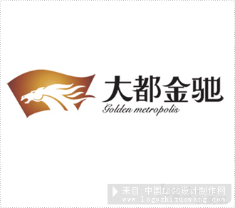 大都金驰房地产logo设计欣赏