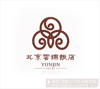 北京云锦大酒店餐饮logo设计欣赏