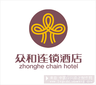 众和连锁酒店饮食行业logo欣赏