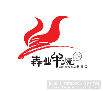 犇业牛烧餐饮logo设计欣赏