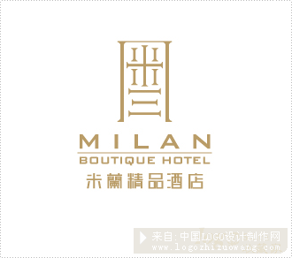 米兰精品酒店餐饮公司logo欣赏