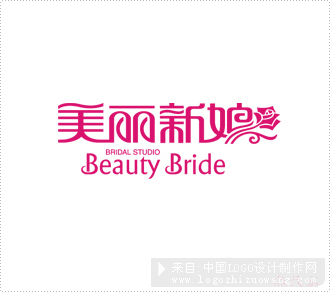 美丽新娘婚纱摄影公司logo欣赏