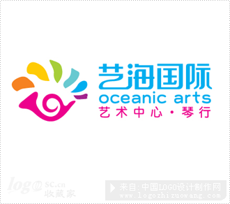 艺海国际艺术中心logo欣赏