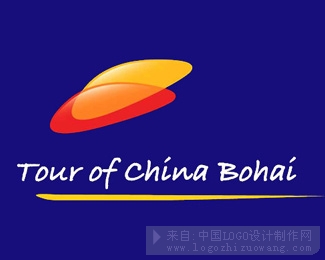 环中国渤海自行车赛logo设计