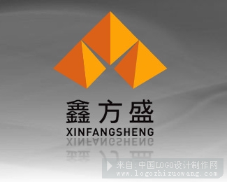 鑫方盛公司logo设计欣赏