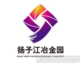 扬子江冶金园logo设计欣赏