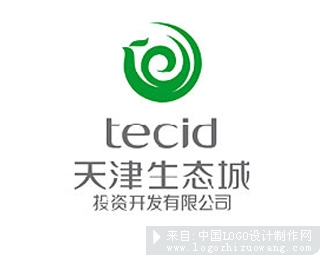 天津生态城logo设计欣赏