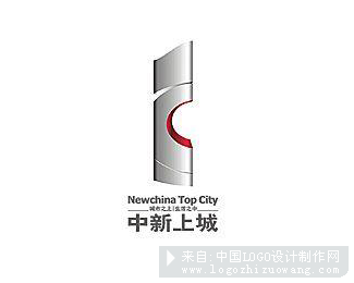 中新上城 logo设计欣赏