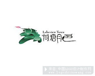 荷塘月色 地产logo设计欣赏