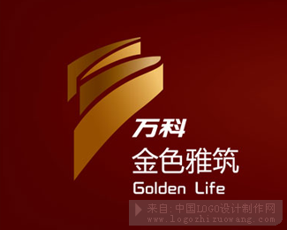 万科金色雅筑logo欣赏