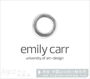 emily carr logo商标设计欣赏