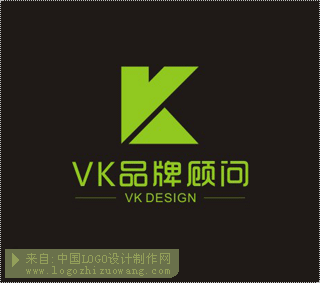 VK品牌顾问logo设计欣赏