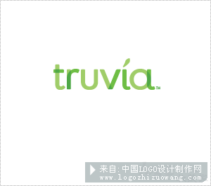 truvia.com标志设计欣赏