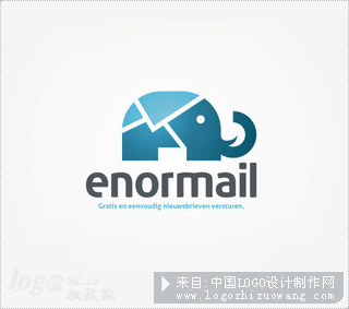 enormail标志设计欣赏