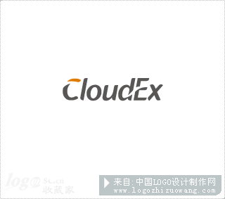 CloudEx云计算logo设计欣赏