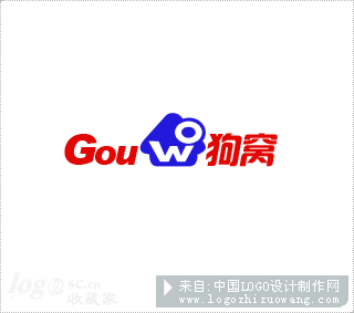 gouwo 狗窝logo设计欣赏
