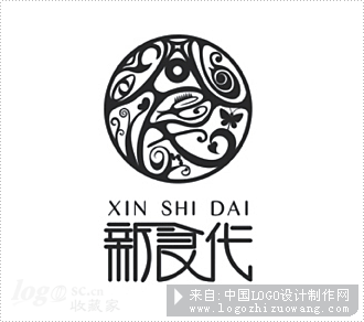 杭州新食代餐厅建筑logo设计欣赏