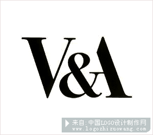 伦敦维多利亚和阿尔伯特博物馆(V&A)标徽建筑logo设计欣赏