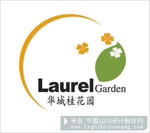 华桂城花园地产商标设计欣赏