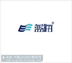 蓝海建筑logo设计欣赏