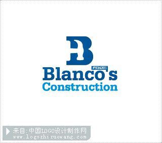 Blancos construction地产商标设计欣赏