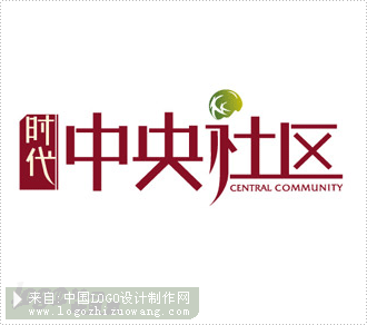 时代中央社区建筑logo设计欣赏