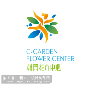 朝园花卉logo设计欣赏